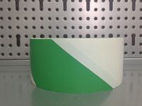 TAŚMA DO OZNACZANIA LINII AT-8 H BIAŁO-ZIELONA  50 mm x 33 m