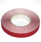 TAŚMA ANTYPOŚLIZGOWA ZIARNO STANDARDOWE 25mmx18,3m CZERWONA