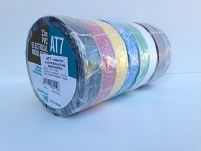 AT-7 TAŚMA IZOLACYJNA ZESTAW 8 KOLORÓW 19mm x 33m 8 kV / 1 warstwę