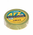 AT-7 TAŚMA IZOLACYJNA SAMOGASNĄCA ŻÓŁTO-ZIELONA 19mmx20m 8 kV / 1 warstwę