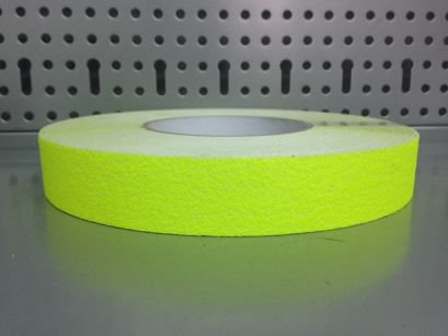 TAŚMA ANTYPOŚLIZGOWA FLUO 25mmx18,3m JASKRAWA