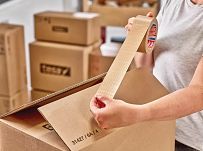 TAŚMA PAPIEROWA WZMOCNIONA WŁÓKNEM SZKLANYM tesa 60013 50mm x 25m