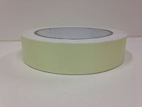 TAŚMA SAMOPRZYLEPNA GŁADKA ŚWIECĄCA W CIEMNOŚCI (FOTOLUMINESCENCYJNA) 25mmx10m GŁADKA