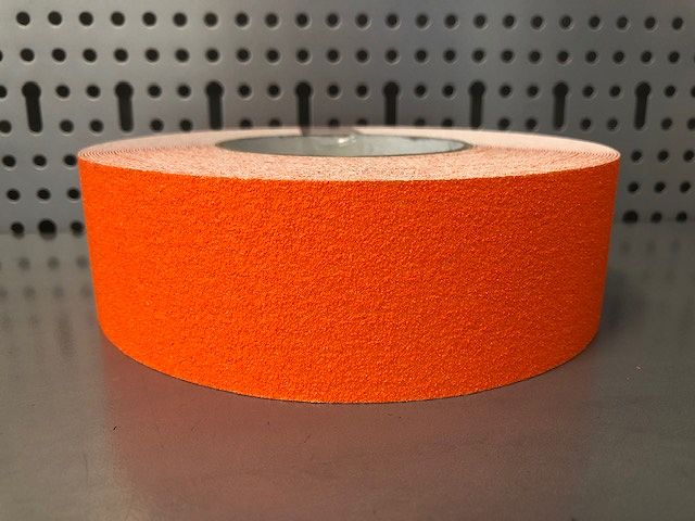 JASKRAWA TAŚMA ANTYPOŚLIZGOWA 50mm x 18m POMARAŃCZOWA NEON