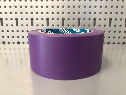 PROFESJONALNA TAŚMA WINYLOWA / PVC 50mm x 33m FIOLETOWA
