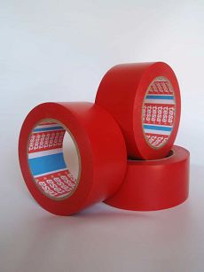 tesa® TAŚMA DO WYZNACZANIA LINII 60760 50mmX33m CZERWONA