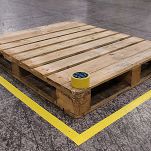 AT-8 50mmx33m TAŚMA DO OZNACZANIA LINII I ŁUKÓW ŻÓŁTA