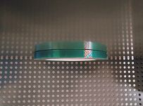 WĄSKA WYSOKOTEMPERATUROWA TAŚMA  tesa® 50600 9mm x 66m ZIELONA POLIESTR 220°C