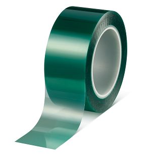 tesa® 50600 TAŚMA MASKUJĄCA PET WYSOKOTEMPERATUROWA 50mm x 66m ZIELONA 220°C