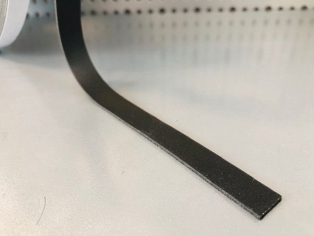 TAŚMA USZCZELNIAJĄCA Z PIANKI PVC 1,5mm 12mm 50m czarna