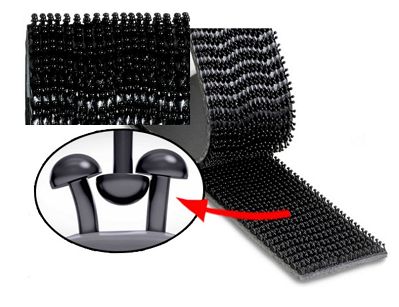 RZEP GRZYBKOWY 3M DUAL LOCK 25mm CZARNY