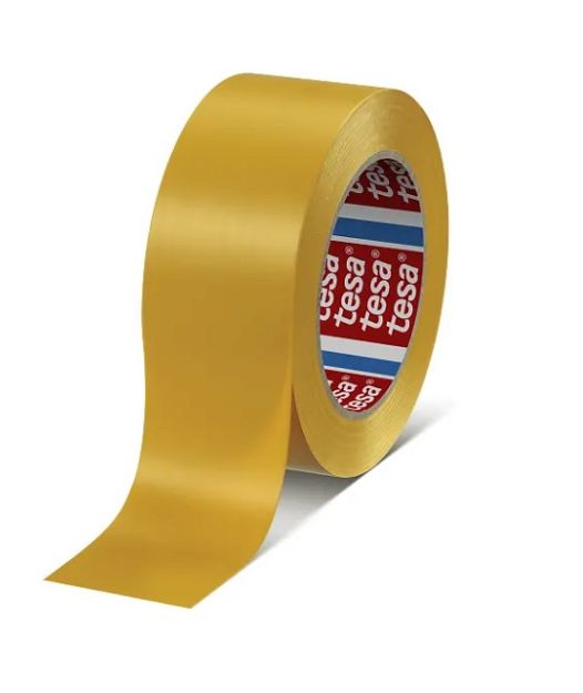tesa® Professional 4169 Permanent Marking Tape Premium 50mmx33m ŻÓŁTA