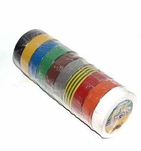 AT-7 TAŚMA IZOLACYJNA SAMOGASNĄCA 8 kV ZESTAW KOLORÓW 19mm x 20m