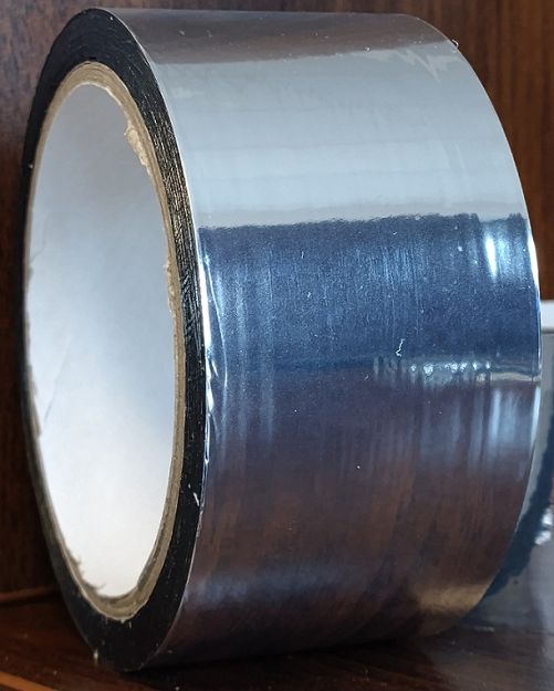 TAŚMA ALU BOPP IZOLACYJNA METALIZOWANA 48mmx50m