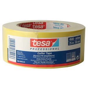 tesa® 4688 TAŚMA NAPRAWCZA GAFFER 50mmx25m ŻÓŁTY
