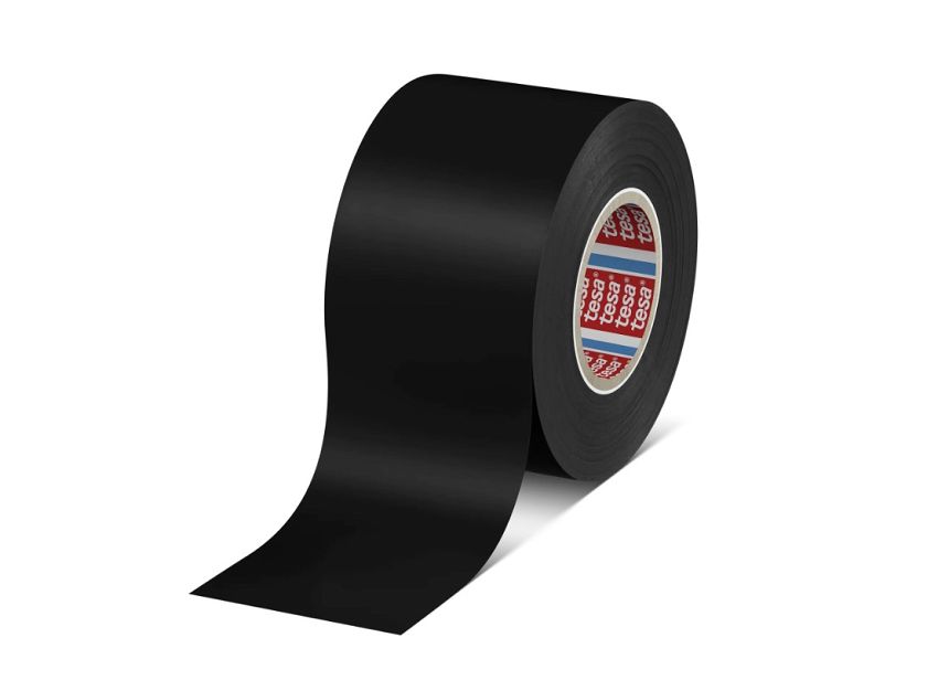 tesa® 4163 PVC Duct Tape 50mmx33m czarna
