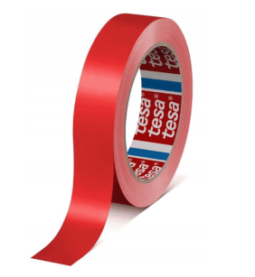 tesa® 4104 / 60404 TAŚMA PVC 25mmx66m CZERWONA