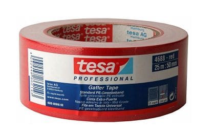 tesa® 4688 TAŚMA NAPRAWCZA GAFFER 50mm x 25m CZERWONA