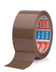 TAŚMA OPAKOWANIOWA CICHA tesa® Professional 4024 50mmx66m BRĄZOWA SZARA