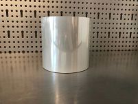 TAŚMA ODBLASKOWA GŁADKA REFLECTA BIAŁA (SREBRNA) 100mm x 10mb