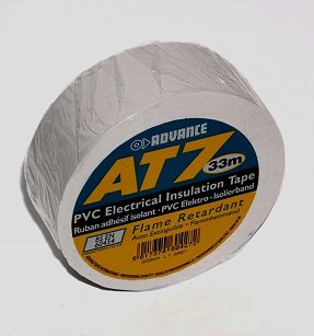 AT-7 TAŚMA IZOLACYJNA PVC ISO 8 kV SZARA 30mm x 33 m