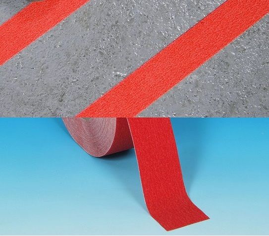 TAŚMA ANTYPOŚLIZGOWA STANDARD 50mm x 18m CZERWONA